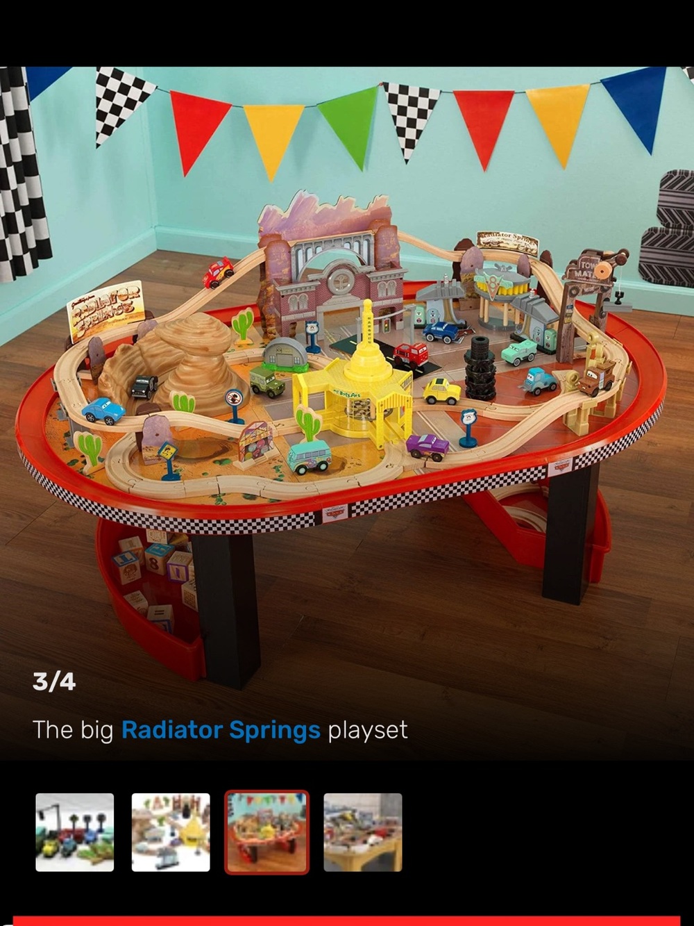 ISO Disney Radiator Springs Kidkraft Cars set